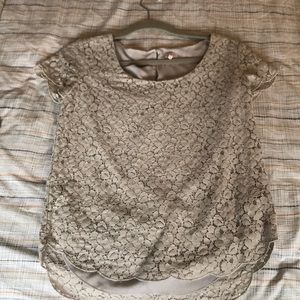 Aritzia Talula lace blouse